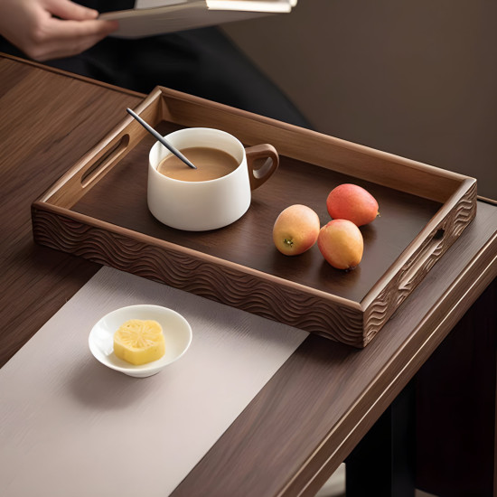 Wooden Tray Set 3 Pcs